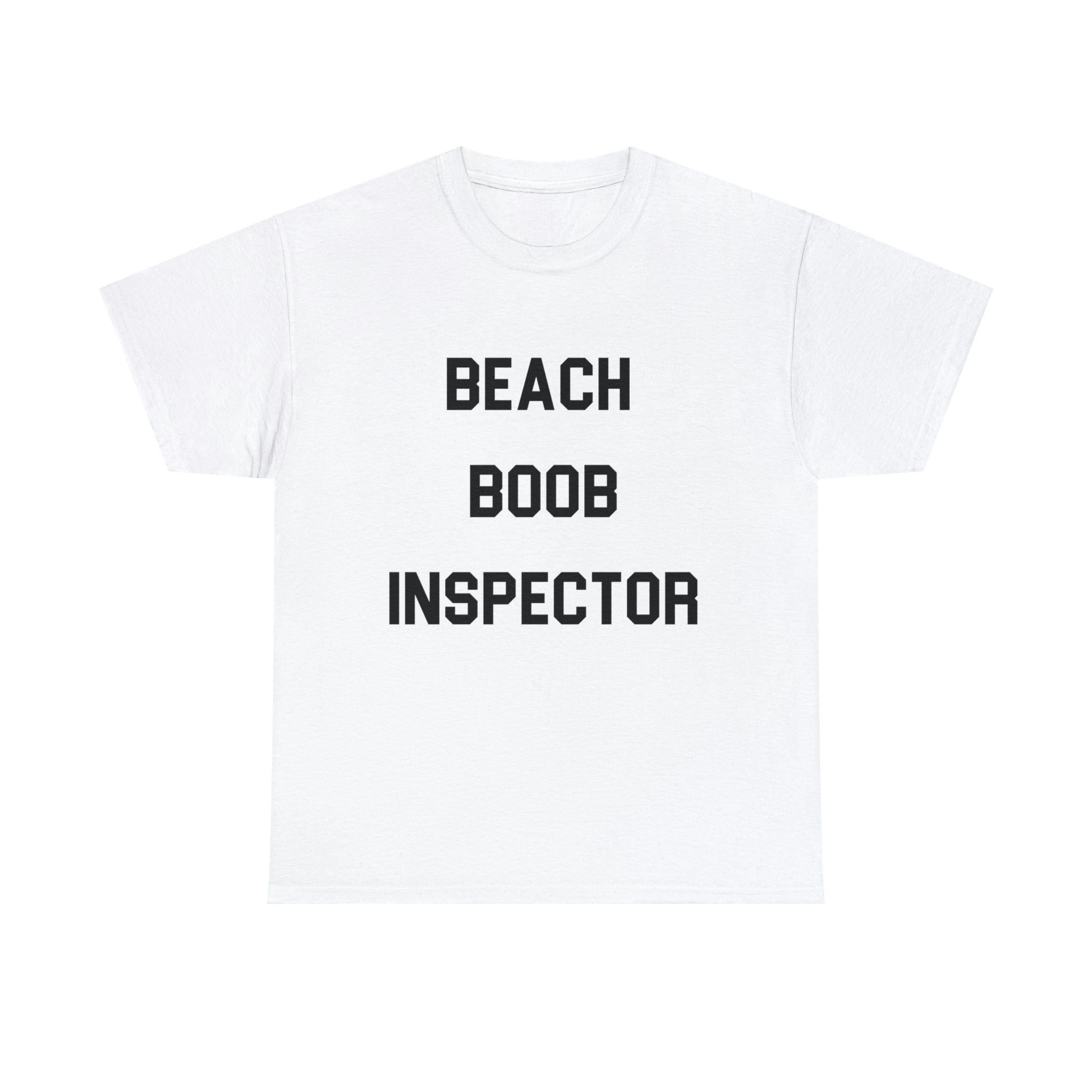 BEACH BOOB INSPECTOR- Tee – Retro Revived Shop