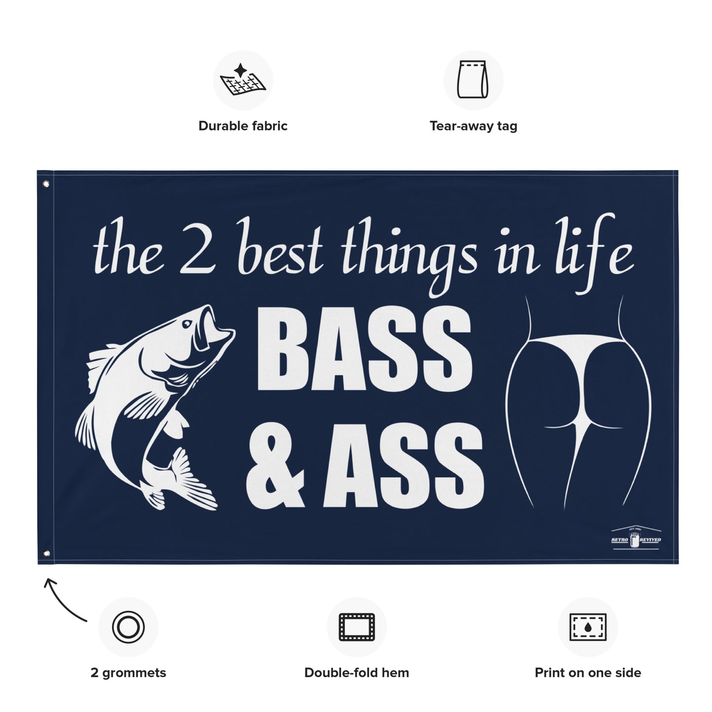 BASS N ASS FLAG